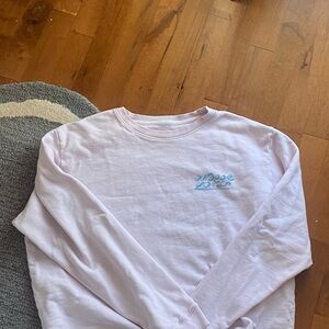 Outdoor Voices Light Pink Sweatshirt